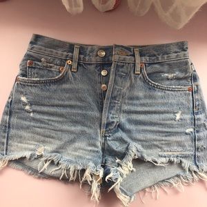 Agolde Parker shorts size 24